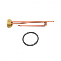 Комплект ТЭН 2кВт (2000Вт) RCT, резьбовой 42мм для Ariston, De Luxe, Real, Thermex, под анод М6 + прокладка, 20251K1