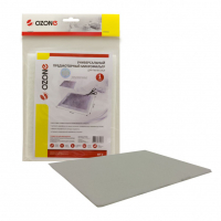 Микрофильтр для пылесосов универсальный синтетический предмоторный 250х200 мм, Ozone, MF-2NZ