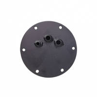 Фланец для сухих ТЭНов водонагревателя AEG, Electrolux, Fagor, Gorenje, 6 отверстий, D165мм, WTH000FA, 482979