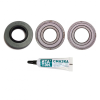 Ремкомплект для стиральных машин Ariston, Indesit сальник + подшипник двухрядный + смазка, 11100054 Ремкомплект для стиральных машин Ariston, Indesit сальник + подшипник двухрядный + смазка, 11100054