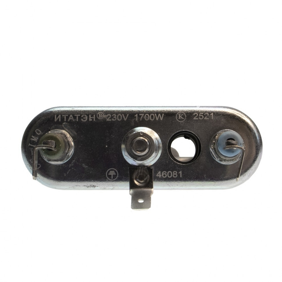 Комплект ТЭН 1700W для стиральной машины Ariston, Indesit с отверстием под датчик L170мм + фильтр + засыпка, K46081