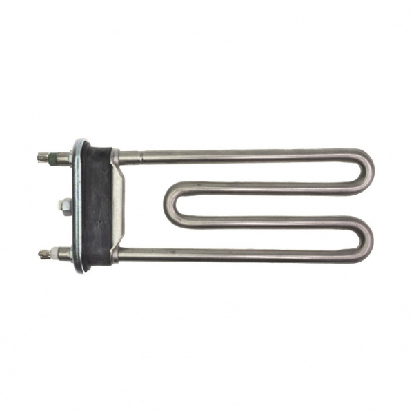 Комплект ТЭН 1700W для стиральной машины Ariston, Indesit WIUN WISL с отверстием под датчик L169мм + фильтр + засыпка, K46105