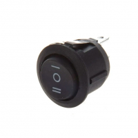 Набор 2 шт Выключатель круглый одноклавишный, 10А, 250V, 3 положения, KM66129 Набор 2 шт Выключатель круглый одноклавишный, 10А, 250V, 3 положения, KM66129