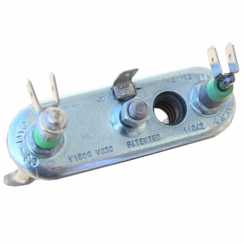 Комплект ТЭН 1800W для стиральной машины Ariston с отверстием под датчик L170мм + фильтр + засыпка, K816562