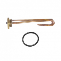 Комплект ТЭН 1кВт (1000Вт) RCT резьбовой 42мм для Ariston, De Luxe, Real, Thermex под анод М6 L220мм + прокладка, 182231K1