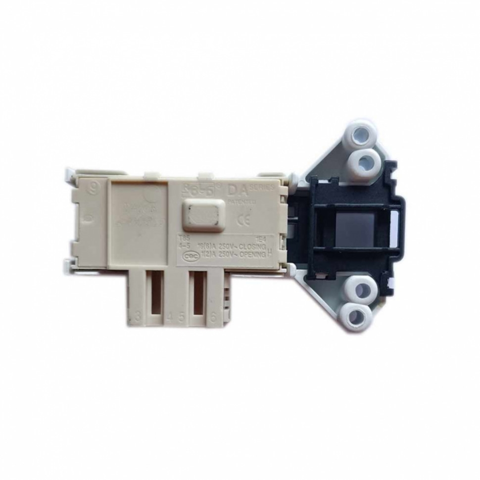 Набор 2шт Замок дверцы люка (блокировка, убл) под винт, для стиральных машин Hansa, Zanussi, DA060028, INT038, DA058, KM8010469