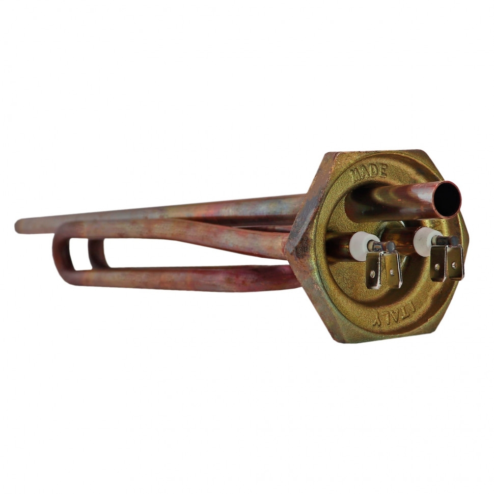 ТЭН 2кВт (2000Вт) RCT, резьбовой 42мм для Bosch, Real, Gorenje, трубка под термостат D10, 182338