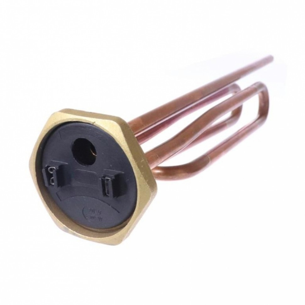 ТЭН 2,5кВт (2500Вт) RCT, резьбовой 42 мм для Ariston, De Luxe, Real, Thermex, под анод М6, 20259