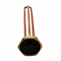 ТЭН 2кВт (2000Вт) RDT, резьбовой 42мм для Ariston, De Luxe, Real, Thermex, под анод М6, 30221