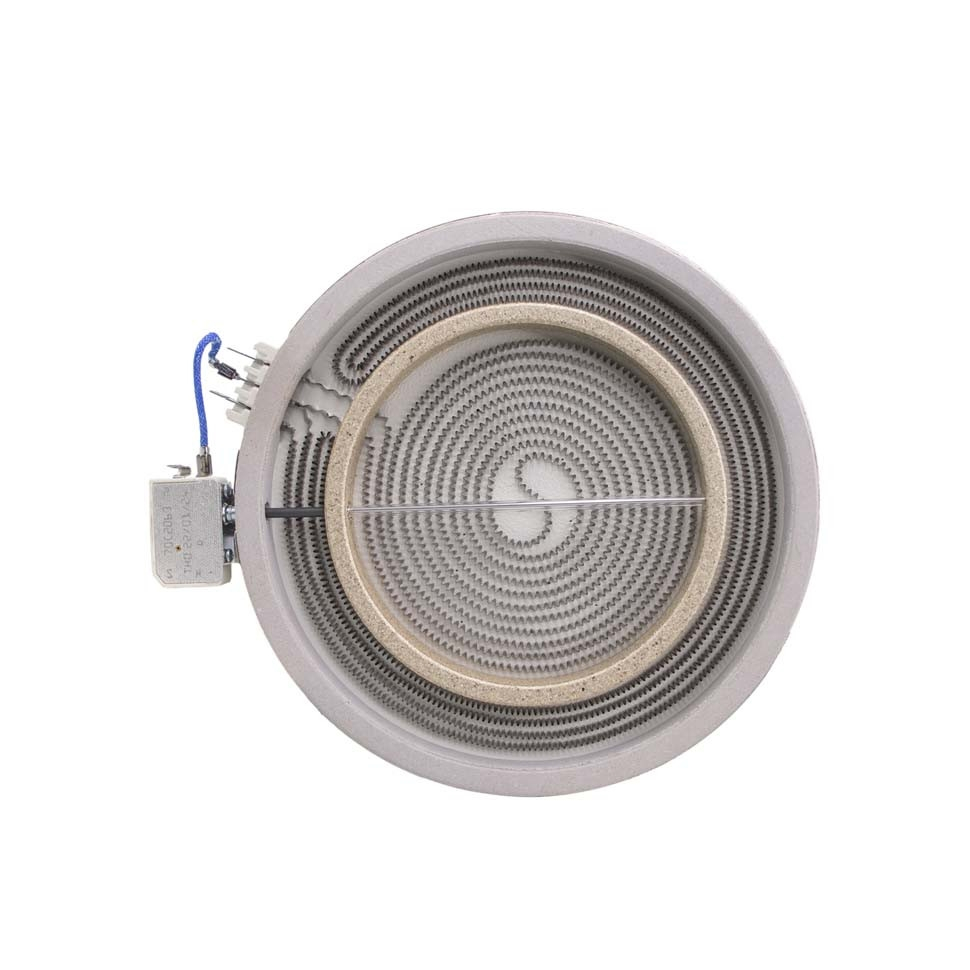 Конфорка для стеклокерамической плиты Ariston, Indesit, Hotpoint, Whirlpool 3200 (2200+1000)Вт, 230мм двухзонная, C00261917