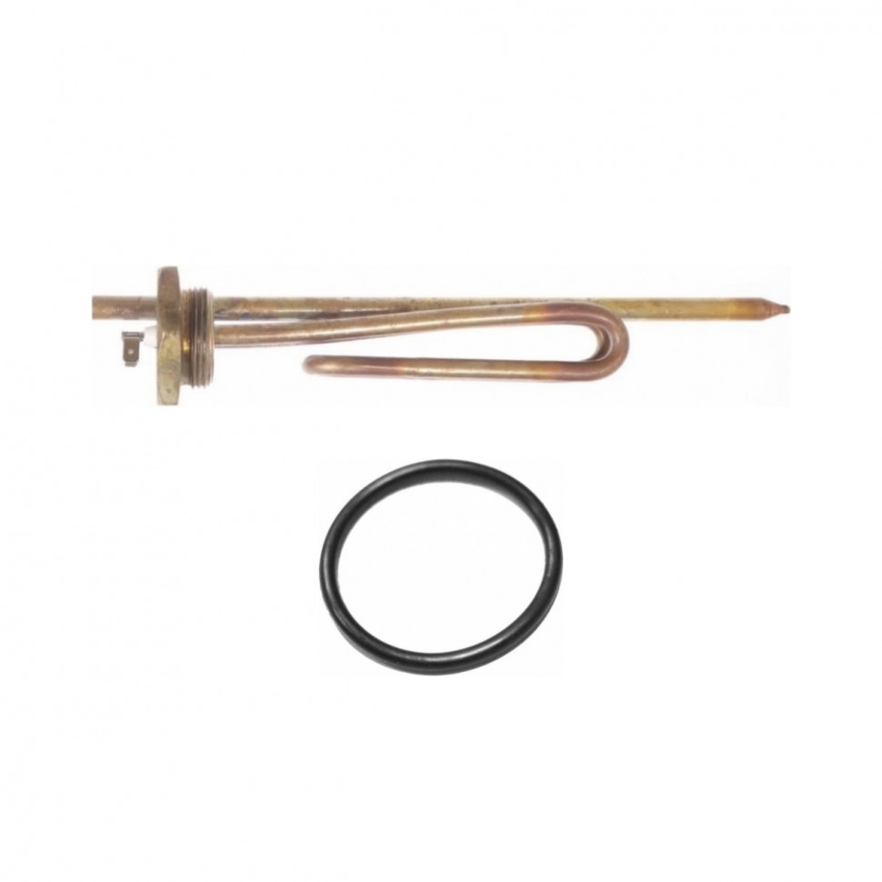 Комплект ТЭН 1,6кВт (1600Вт) RCT, резьбовой 42мм для Bosch, Real, Gorenje, трубка под термостат D10 + прокладка, 182408K Комплект ТЭН 1,6кВт (1600Вт) RCT, резьбовой 42мм для Bosch, Real, Gorenje, трубка под термостат D10 + прокладка, 182408K