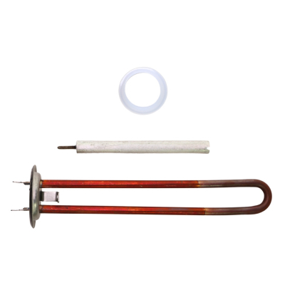 Комплект ТЭН 0,7кВт (700Вт) RF для водонагревателя Garanterm, Thermex + анод М4 + прокладка, 20056K