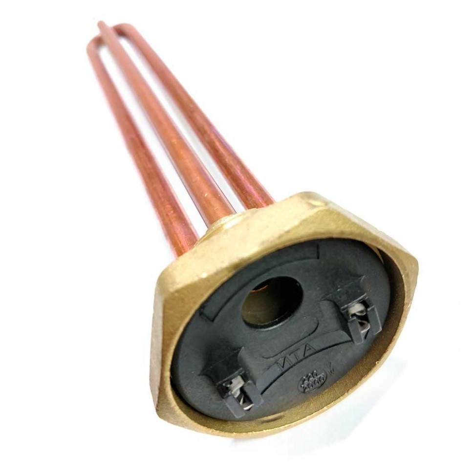 ТЭН 2кВт (2000Вт) RDT, резьбовой 42мм для Ariston, De Luxe, Real, Thermex, под анод М6, 282014 ТЭН 2кВт (2000Вт) RDT, резьбовой 42мм для Ariston, De Luxe, Real, Thermex, под анод М6, 282014