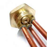 ТЭН 2кВт (2000Вт) RDT, резьбовой 42мм для Ariston, De Luxe, Real, Thermex, под анод М6, 282014 ТЭН 2кВт (2000Вт) RDT, резьбовой 42мм для Ariston, De Luxe, Real, Thermex, под анод М6, 282014