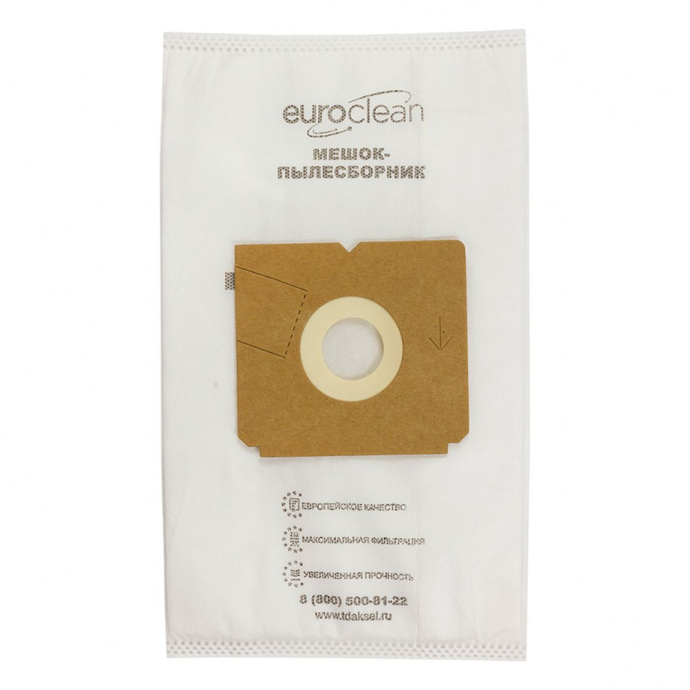 Мешки-пылесборники для пылесосов Singer, Electrolux, Zanussi синтетические, 4 шт, Euroclean, E-01/4NZ