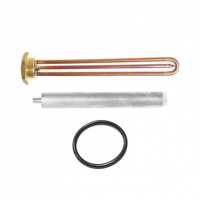 Комплект ТЭН 3кВт (3000Вт) RDT, резьбовой 42мм для Ariston, De Luxe, Real, Thermex + прокладка + анод, 282246K1