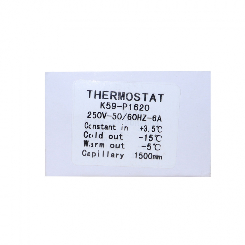 Термостат для холодильника Beko, Ariston, Атлант, Hotpoint-Ariston, Beko, Indesit K59-P1620, Х1048 Термостат для холодильника Beko, Ariston, Атлант, Hotpoint-Ariston, Beko, Indesit K59-P1620, Х1048