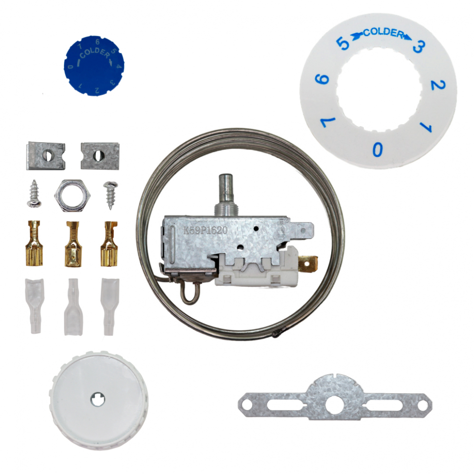 Термостат для холодильника Beko, Ariston, Атлант, Hotpoint-Ariston, Beko, Indesit K59-P1620, Х1048 Термостат для холодильника Beko, Ariston, Атлант, Hotpoint-Ariston, Beko, Indesit K59-P1620, Х1048